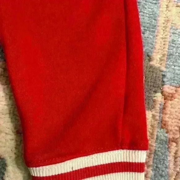 Janie and jack toddler boy sweats jog pants red & striped joggers sweatpant - Picture 4 of 8